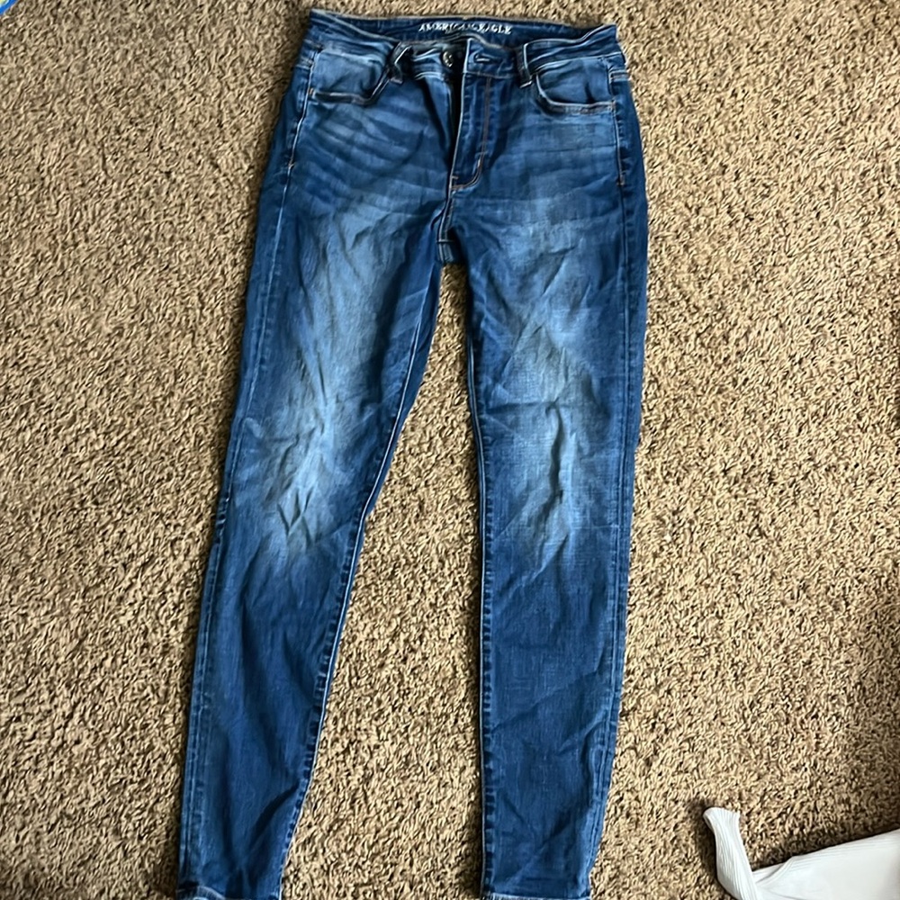 American Eagle Medium wash skinny jean